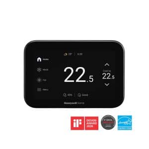 Termostato Inteligente ElitePRO® Series Honeywell Home | S1200 Negro